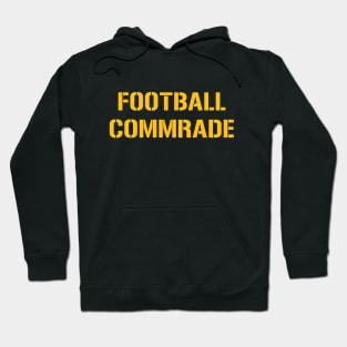 Football Commrade - Burgundy Hoodie